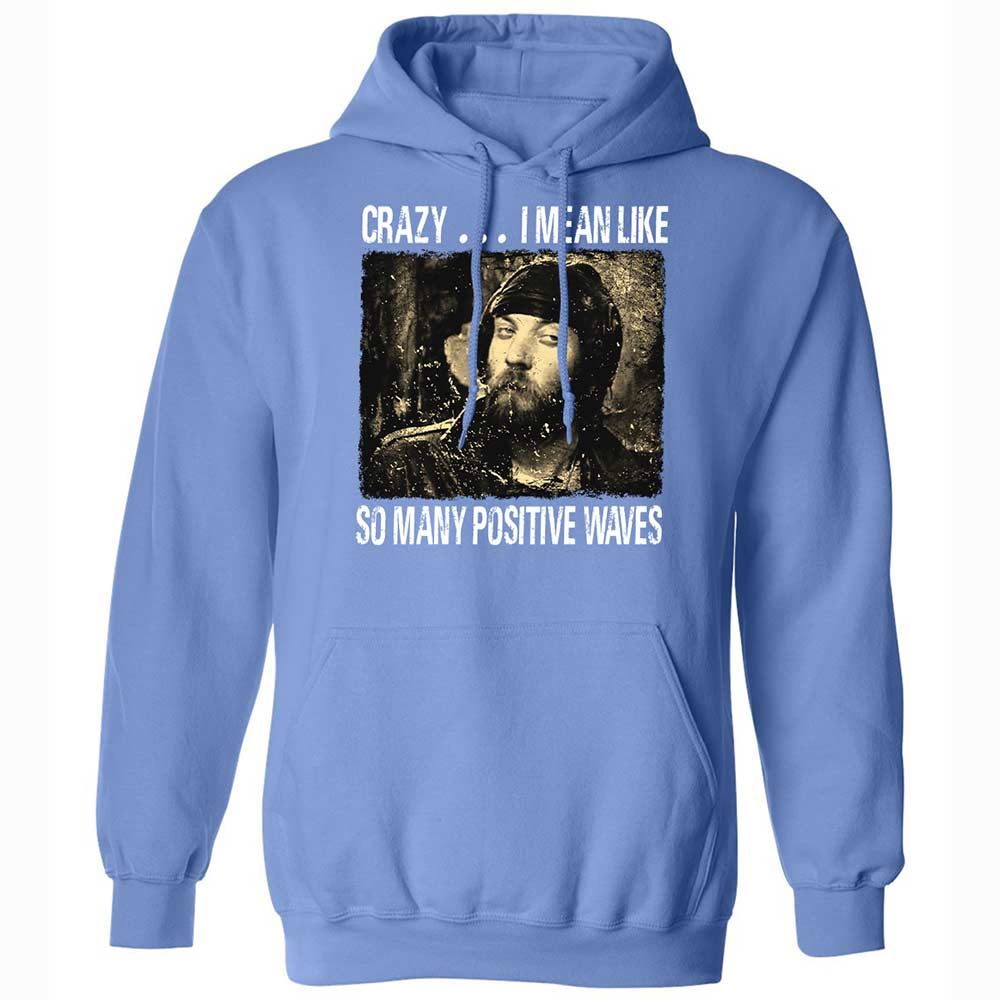 Many positive waves - Carolina Blue - 16