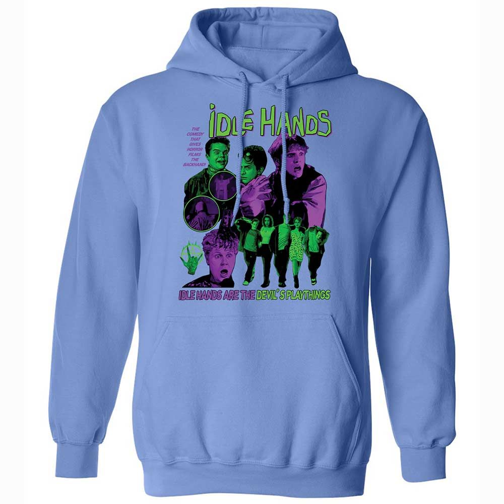 Idle hands are the Devil's playthings - Carolina Blue - 16