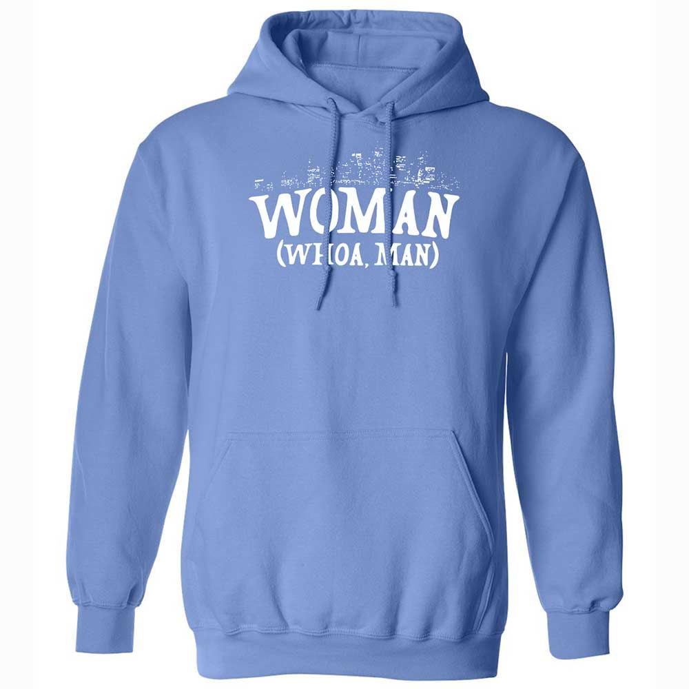 Woman - Whoa, Man - Carolina Blue - 16