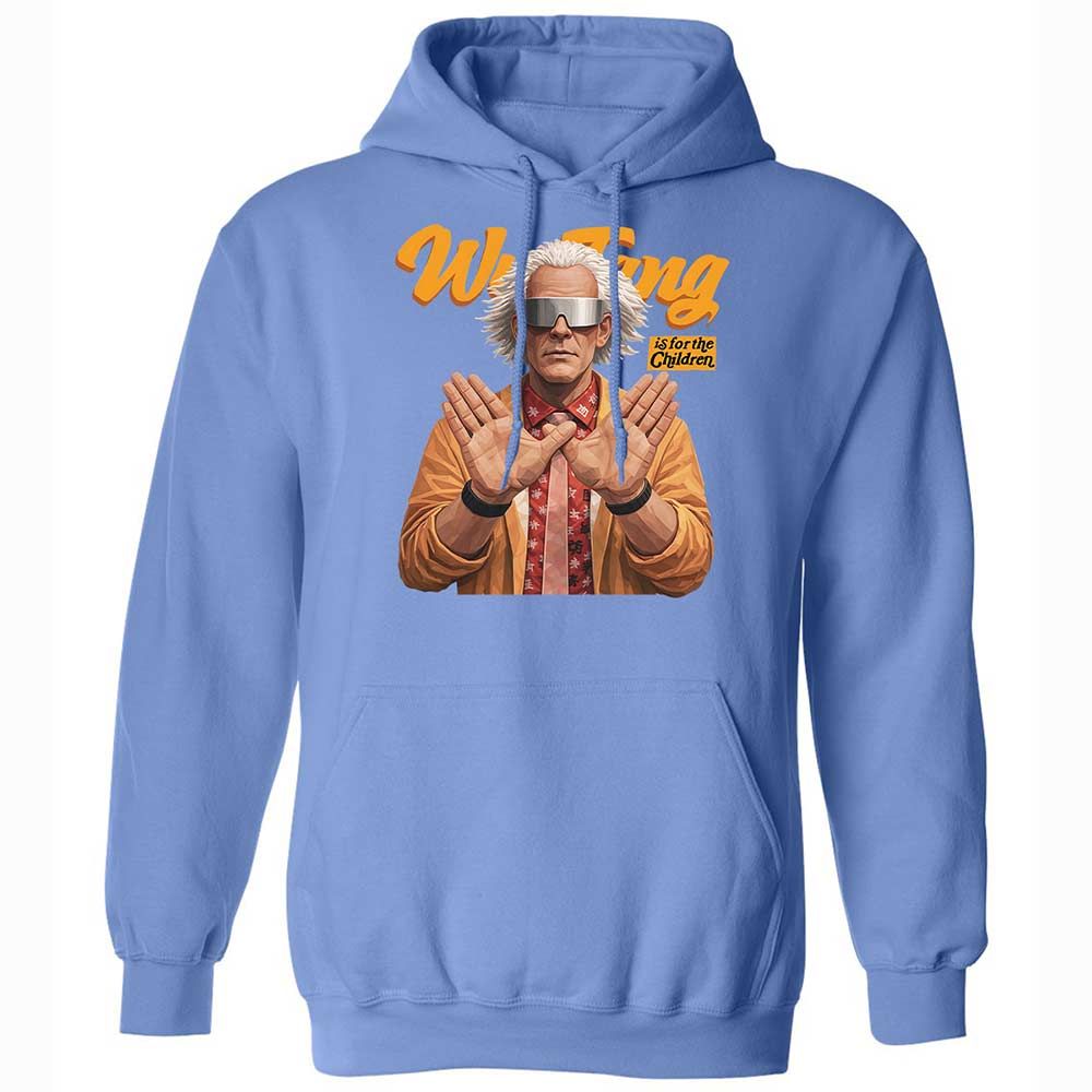Classic Unisex Hoodie - Black - Carolina Blue - 16