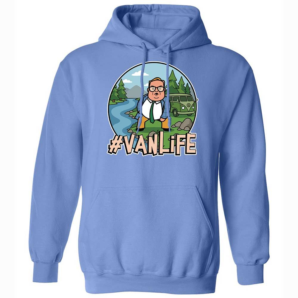 Vanlife living in a van down by the river - Carolina Blue - 16
