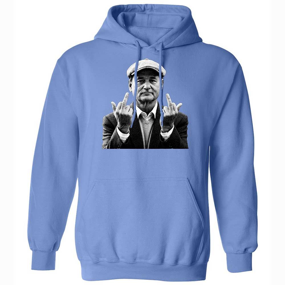 Bill Murray Middle Finger - Carolina Blue - 16