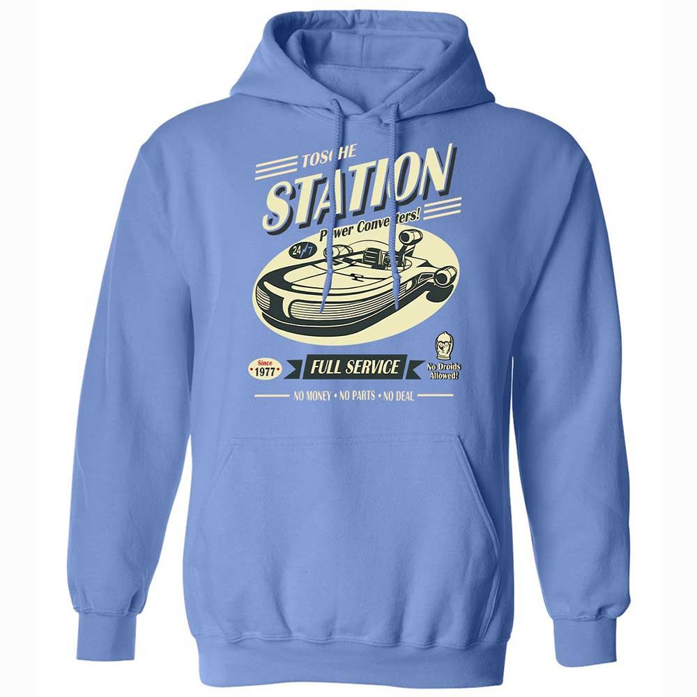 Classic Unisex Hoodie - ZXWQNL61 - Carolina Blue - 16