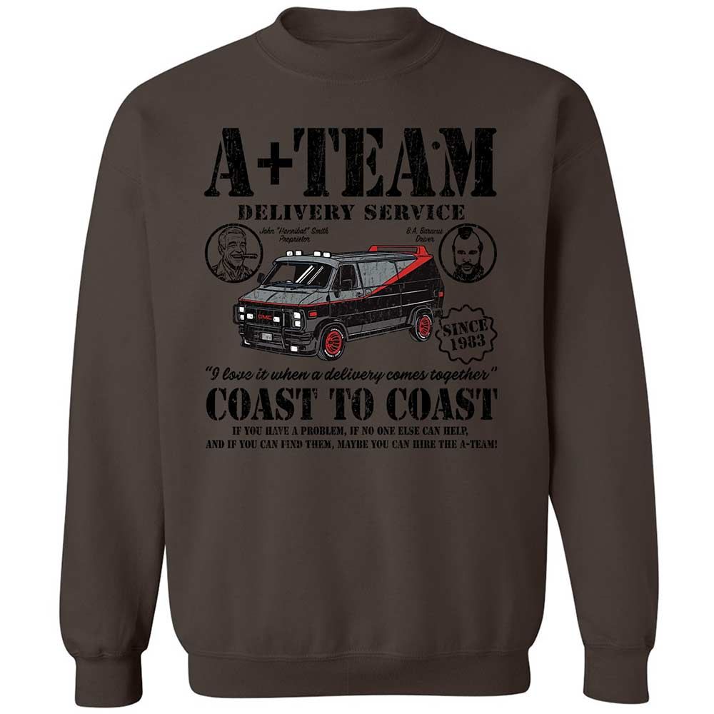 Classic Unisex Sweatshirt - 53XVBUH9 - Dark Chocolate - 16