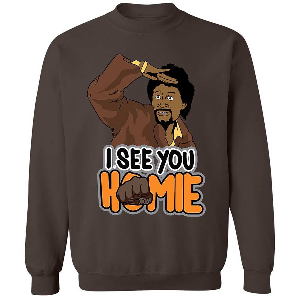 Classic Unisex Sweatshirt - RATLNMPU - Dark Chocolate - 16
