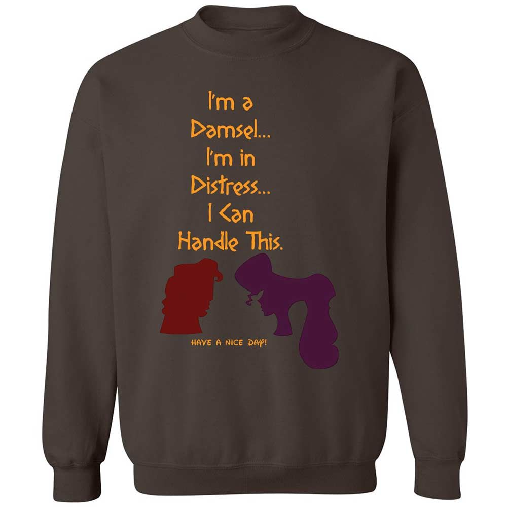 Classic Unisex Sweatshirt - C6JSKPB3 - Dark Chocolate - 16