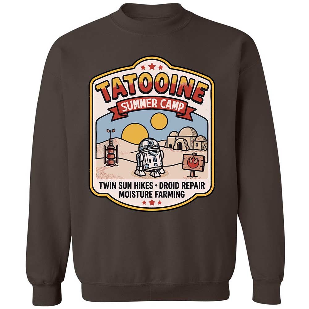 Classic Unisex Sweatshirt - LF8H68KZ - Dark Chocolate - 16