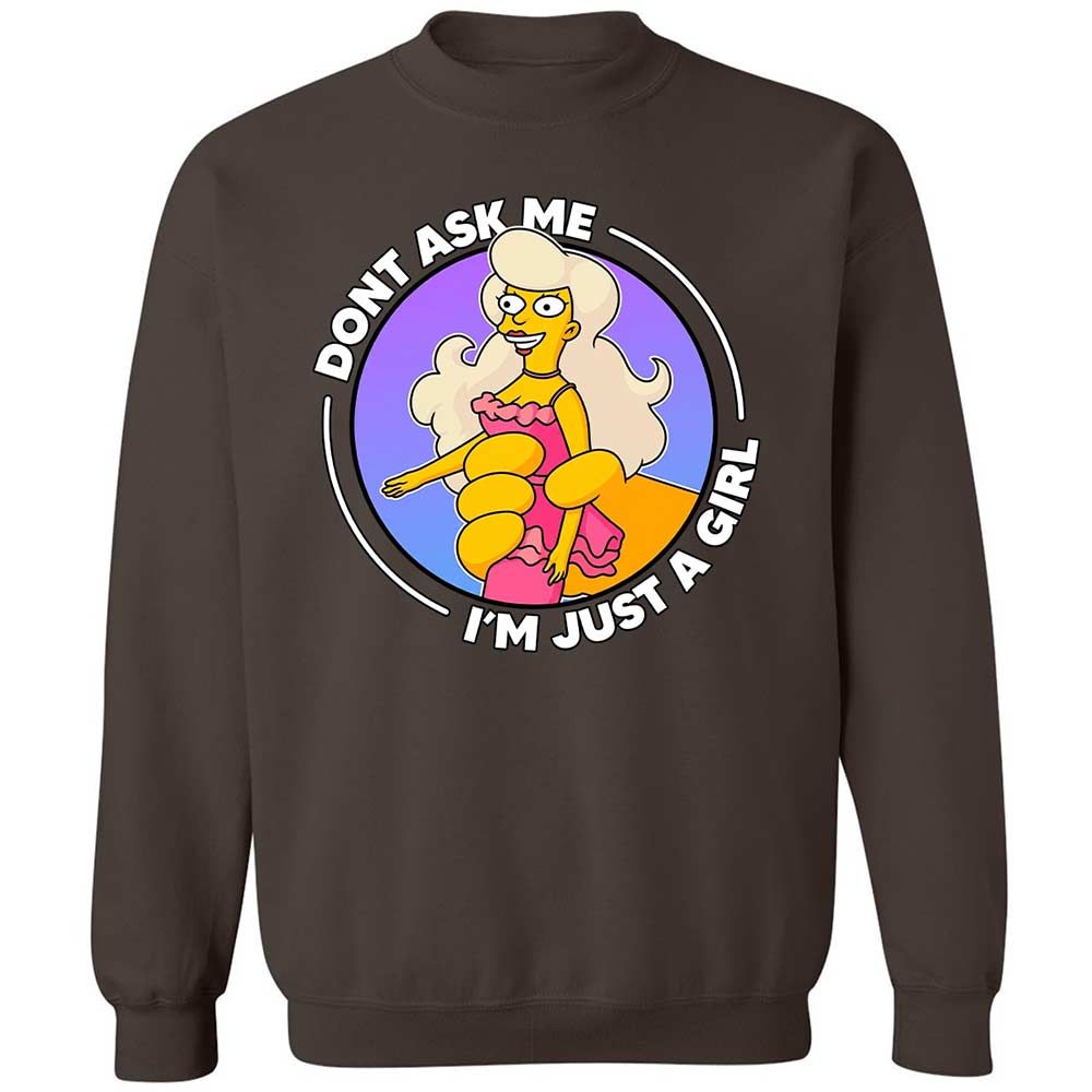 Don't Ask Me I'm Just A Girl - Dark Chocolate - 16