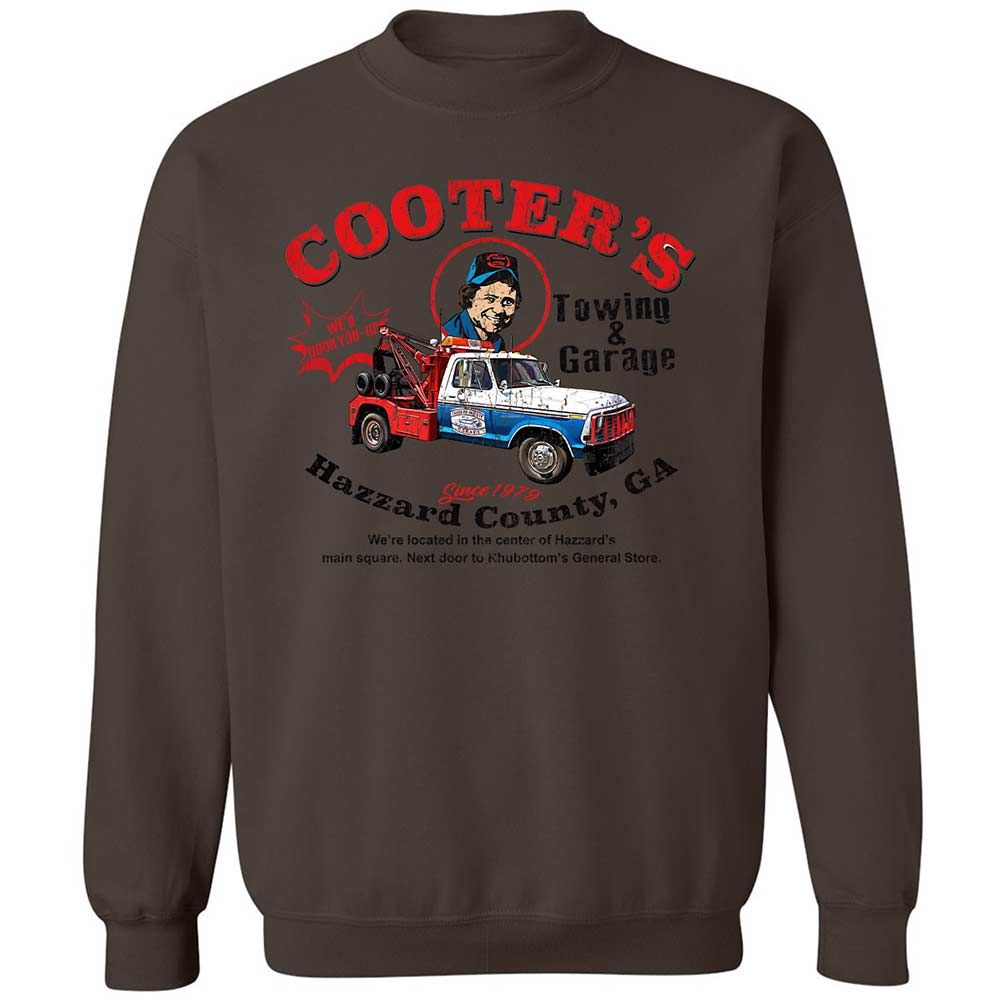 Classic Unisex Sweatshirt - XB7KP1QW - Dark Chocolate - 16