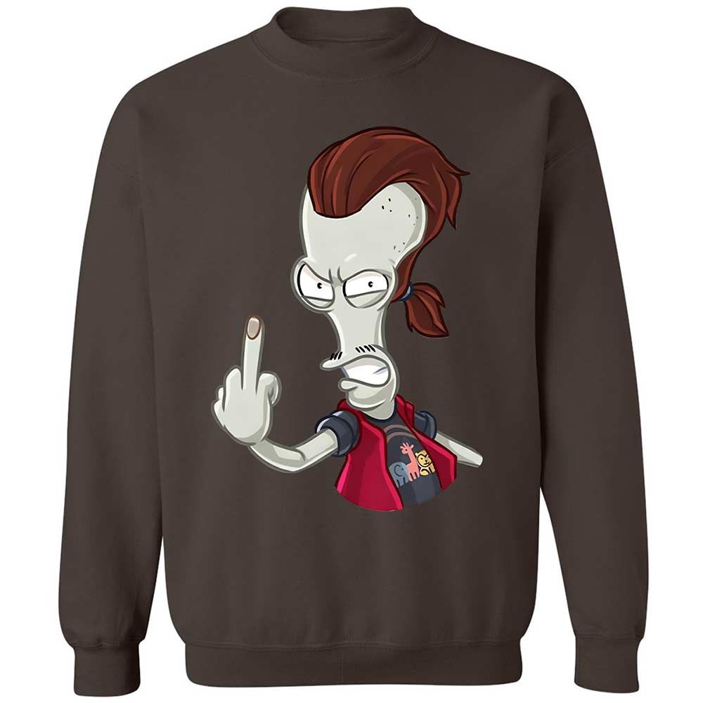 Classic Unisex Sweatshirt - CZN7LCDU - Dark Chocolate - 16