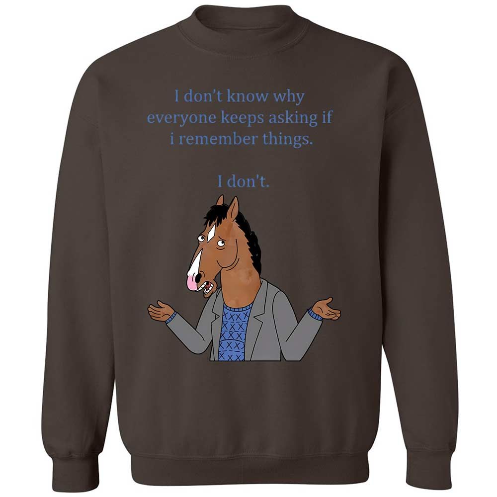 Classic Unisex Sweatshirt - WAJKLE1Y - Dark Chocolate - 16