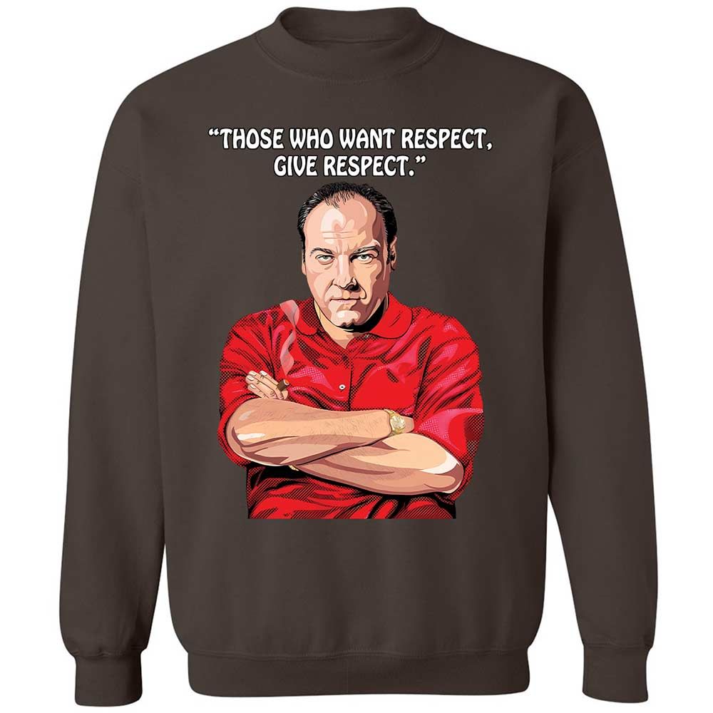 Classic Unisex Sweatshirt - W2RT5529 - Dark Chocolate - 16