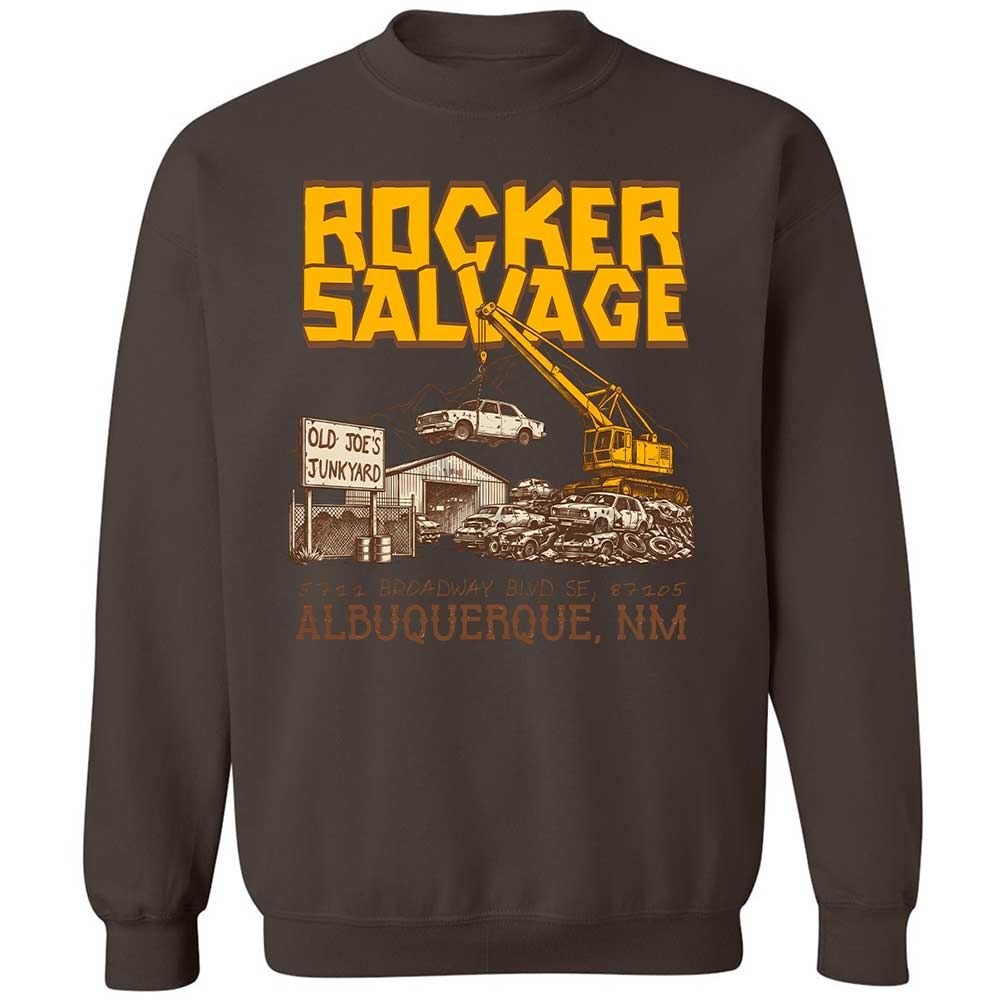 Classic Unisex Sweatshirt - 9A4XVVQA - Dark Chocolate - 16