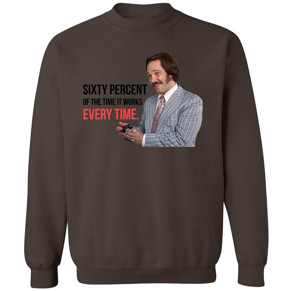 Classic Unisex Sweatshirt - ZRYXD4BE - Dark Chocolate - 16