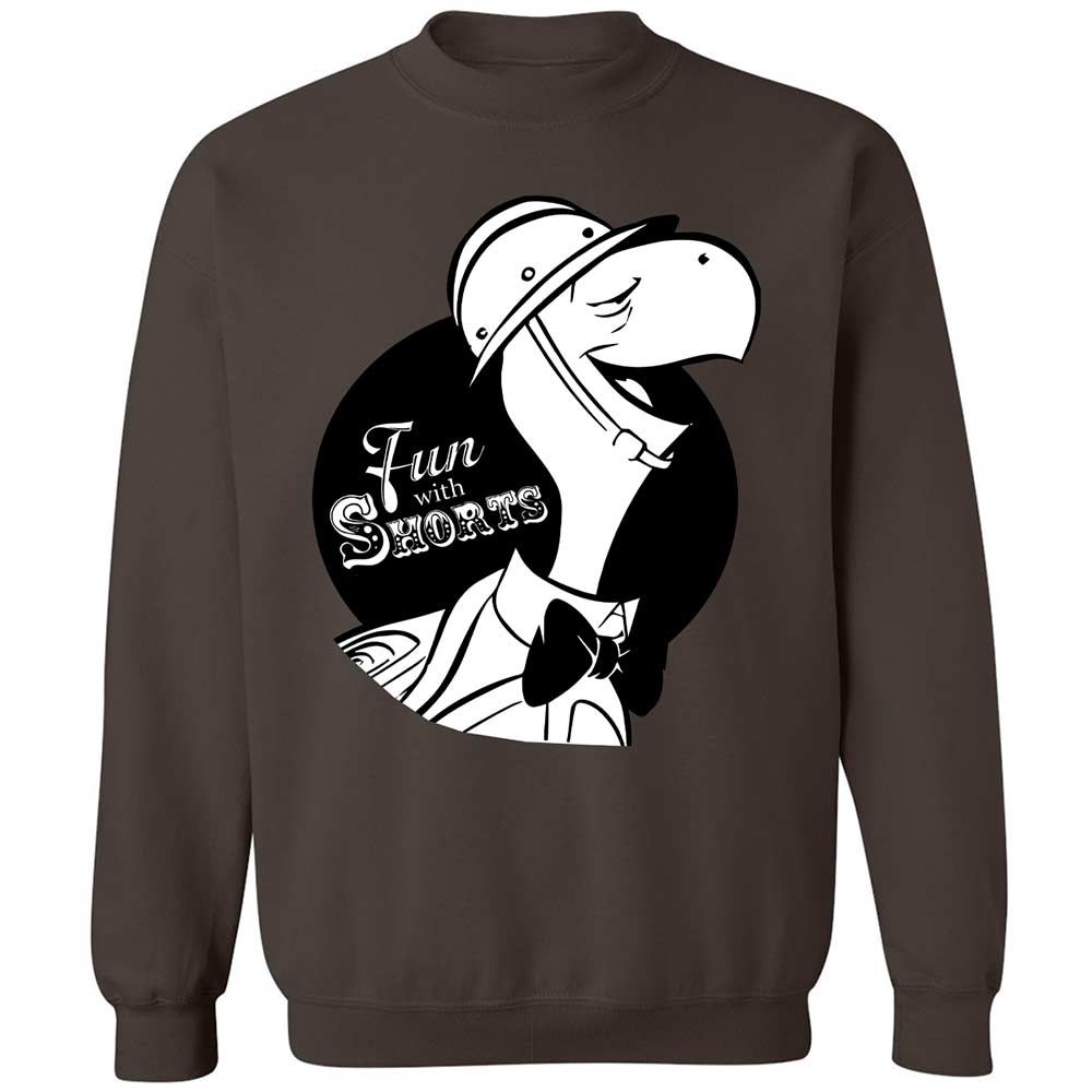 Classic Unisex Sweatshirt - T1HKCQSC - Dark Chocolate - 16