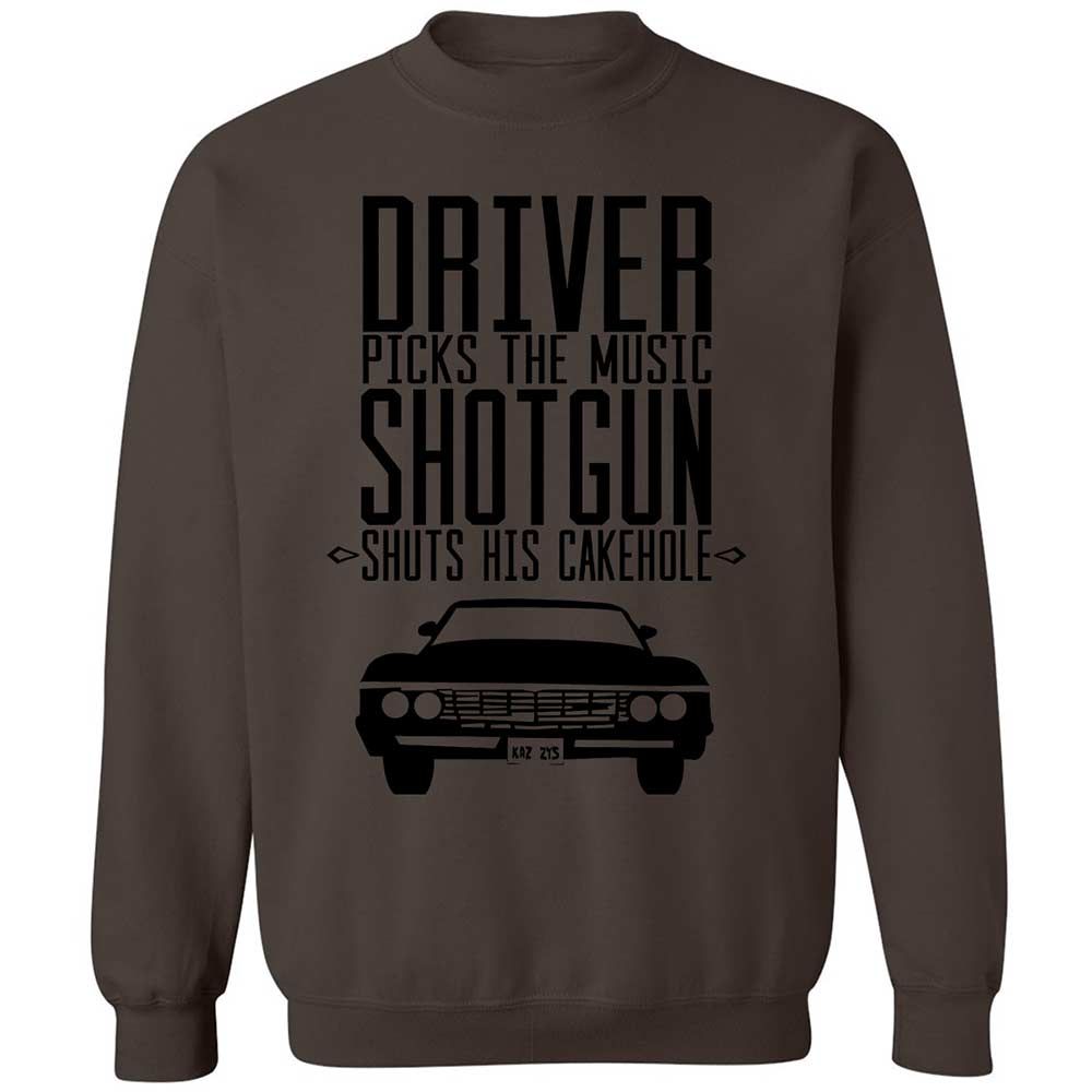 Classic Unisex Sweatshirt - SW9DJJ89 - Dark Chocolate - 16