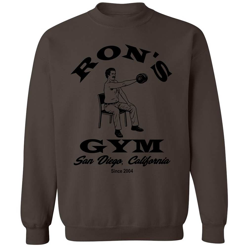 Classic Unisex Sweatshirt - KUE95SHA - Dark Chocolate - 16