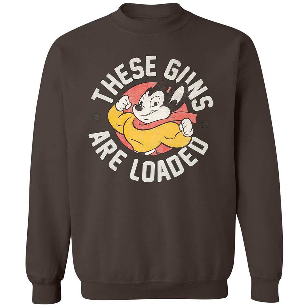 Classic Unisex Sweatshirt - CLAU6BUJ - Dark Chocolate - 16
