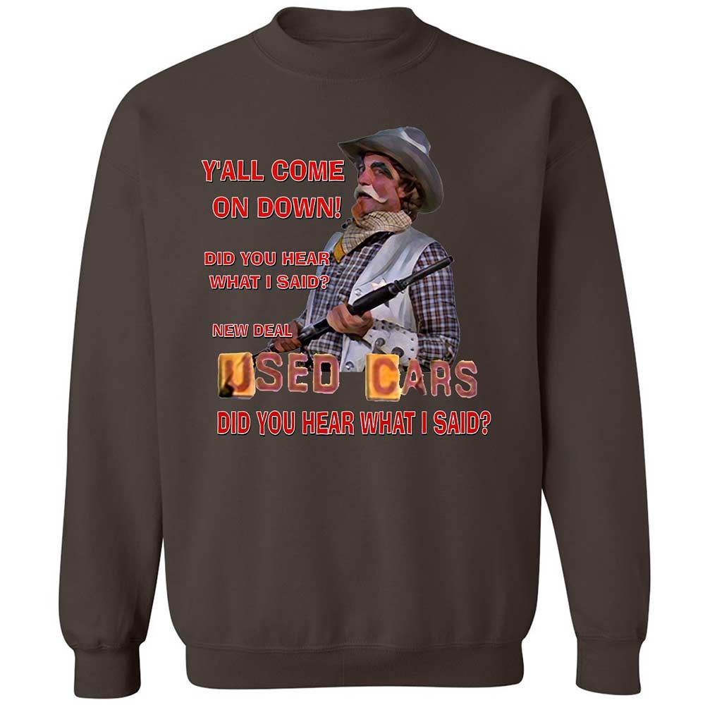 Classic Unisex Sweatshirt - Y1BUDNS9 - Dark Chocolate - 16
