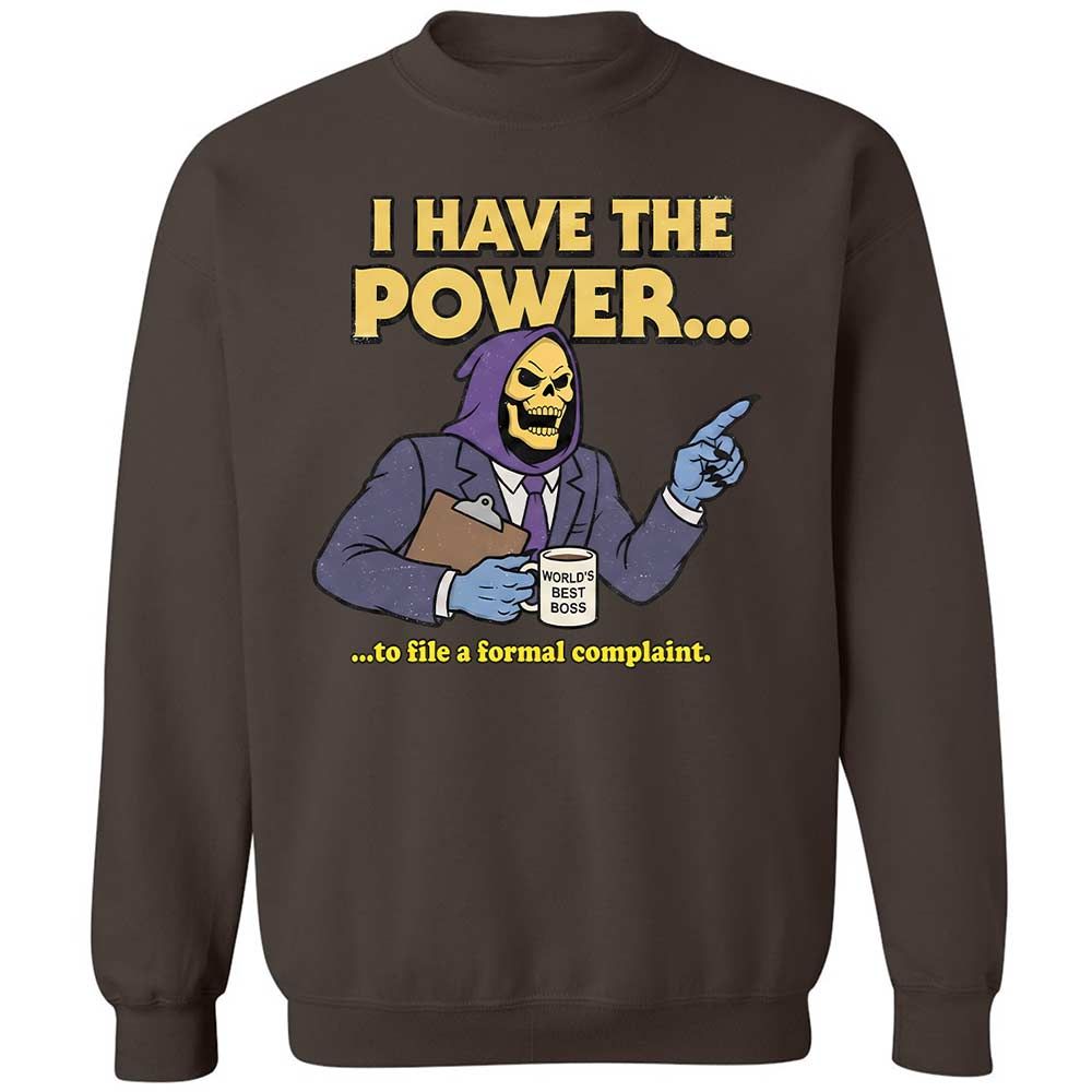 Classic Unisex Sweatshirt - 11KKDDYH - Dark Chocolate - 16