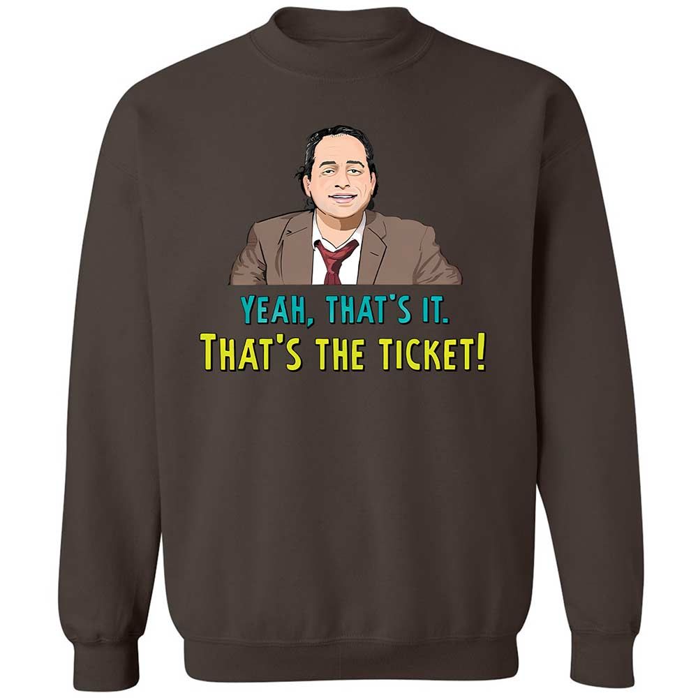 Classic Unisex Sweatshirt - LE37U5E4 - Dark Chocolate - 16