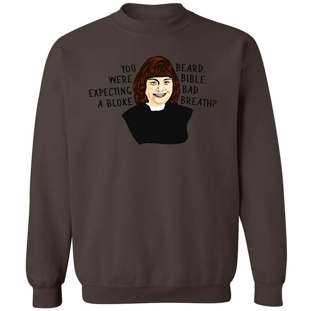 Classic Unisex Sweatshirt - QGQT7TFF - Dark Chocolate - 16