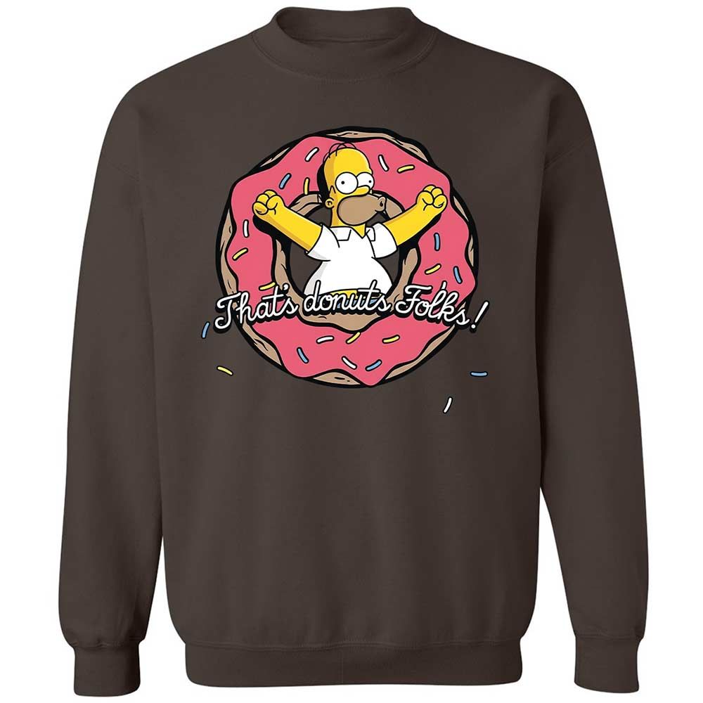 Classic Unisex Sweatshirt - EZR1MC6C - Dark Chocolate - 16