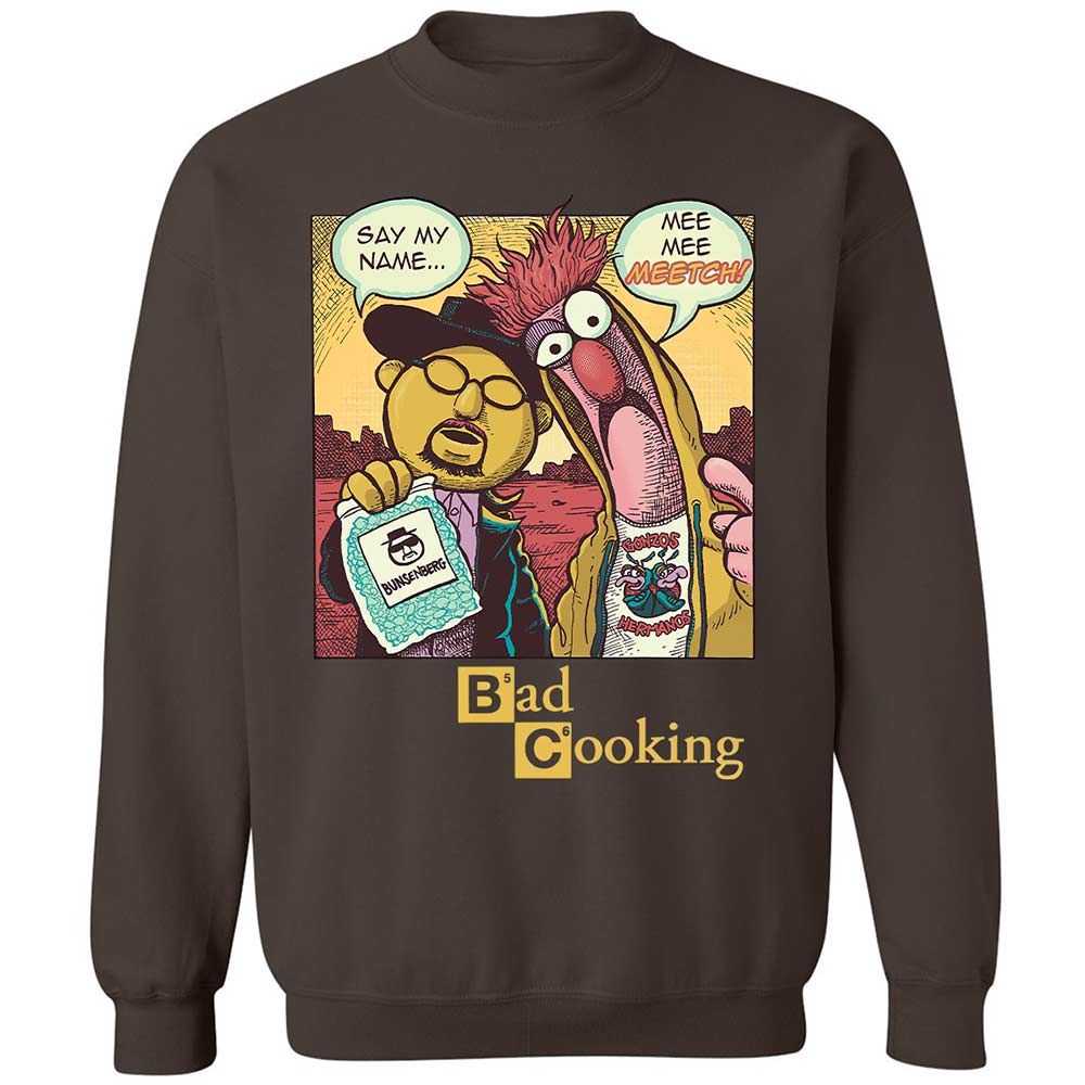 Classic Unisex Sweatshirt - 58NHBQCT - Dark Chocolate - 16