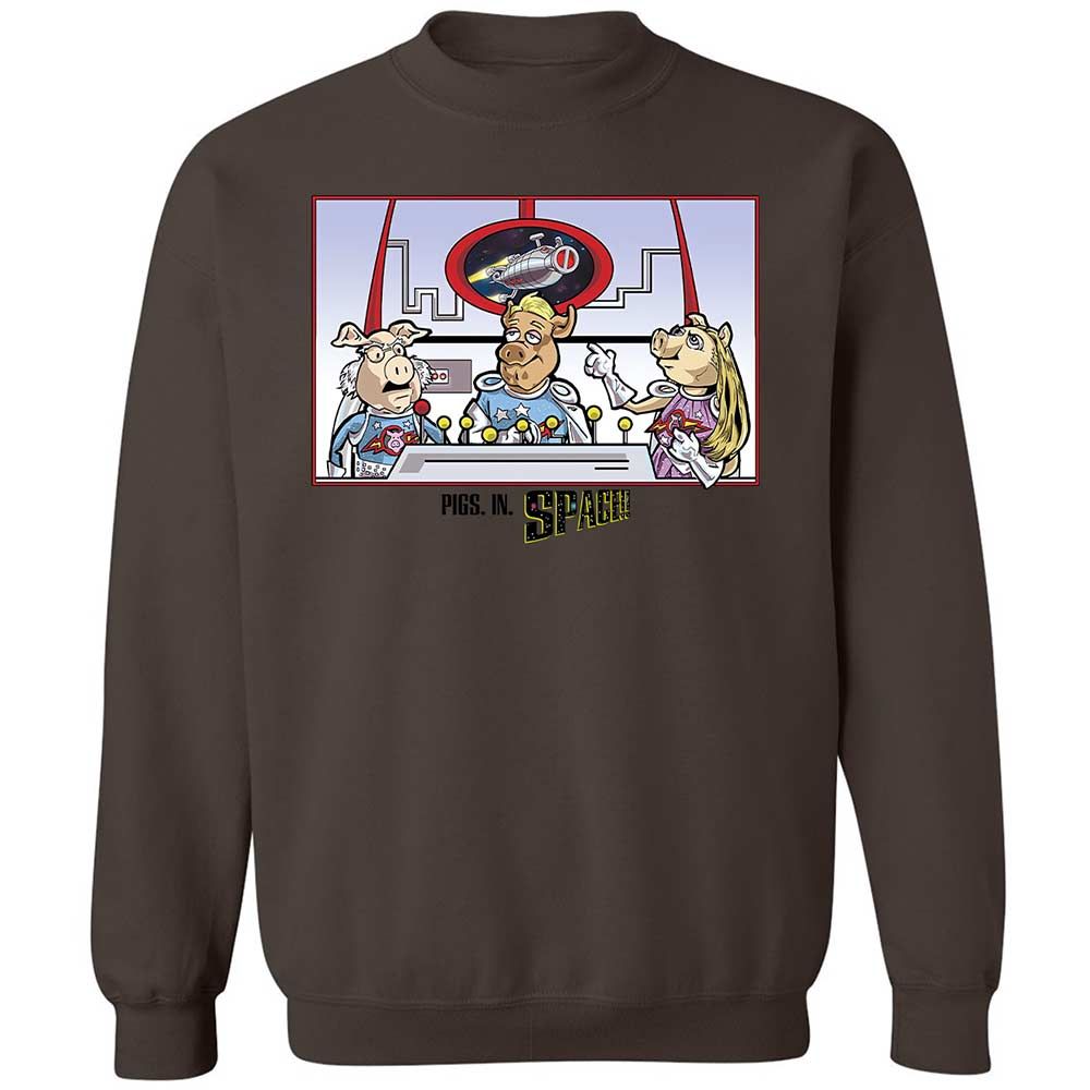 Classic Unisex Sweatshirt - MUZR3V82 - Dark Chocolate - 16