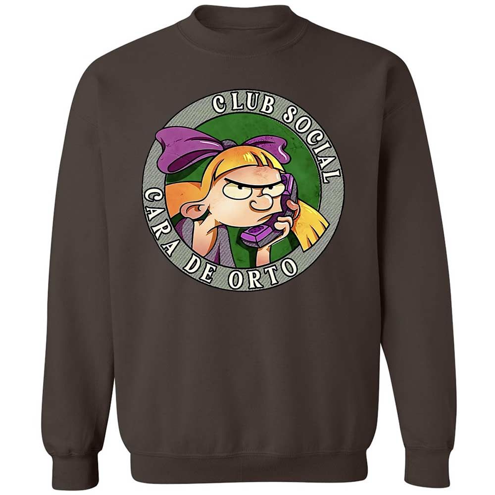 Classic Unisex Sweatshirt - CC8PM6V8 - Dark Chocolate - 16