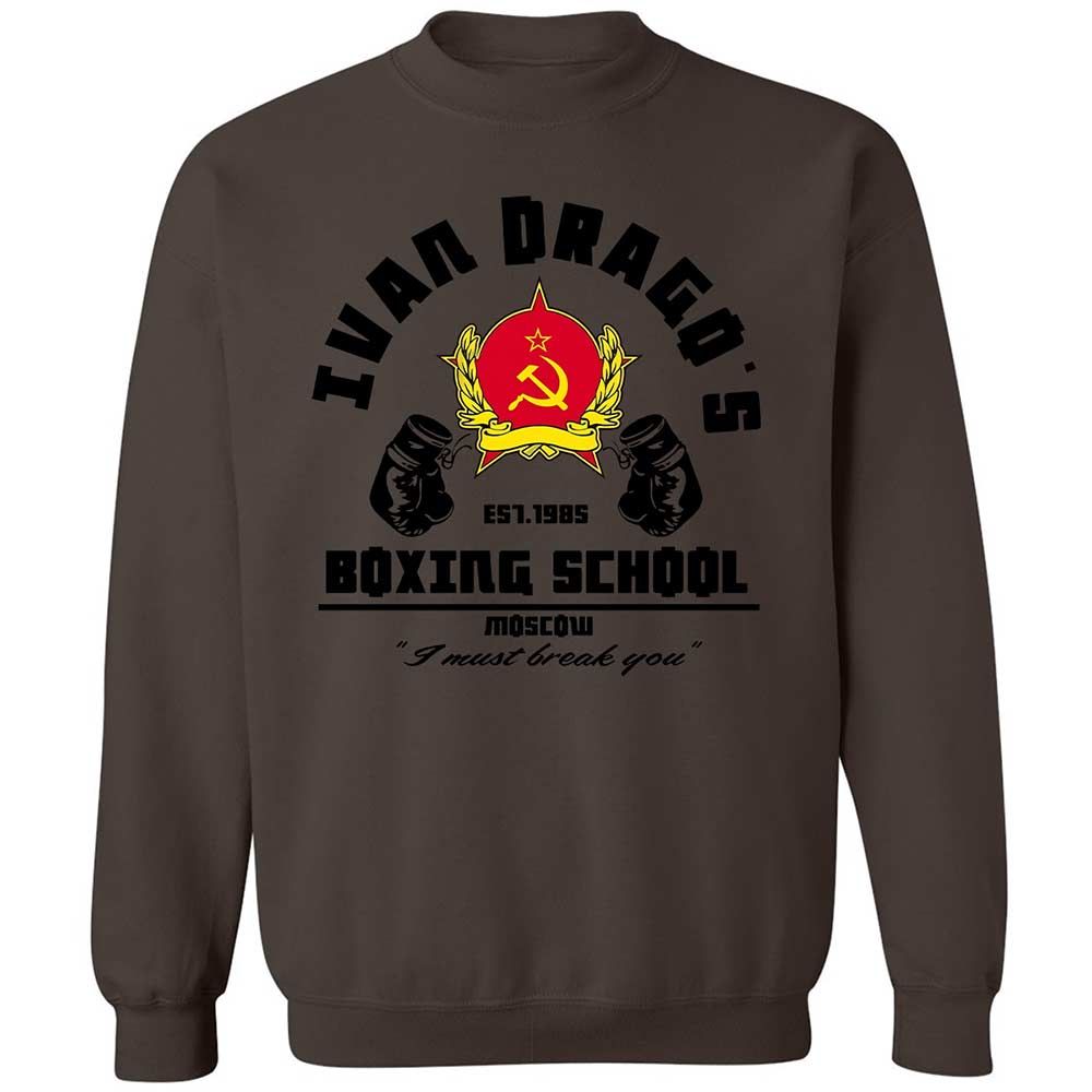Classic Unisex Sweatshirt - C7DA8UDX - Dark Chocolate - 16