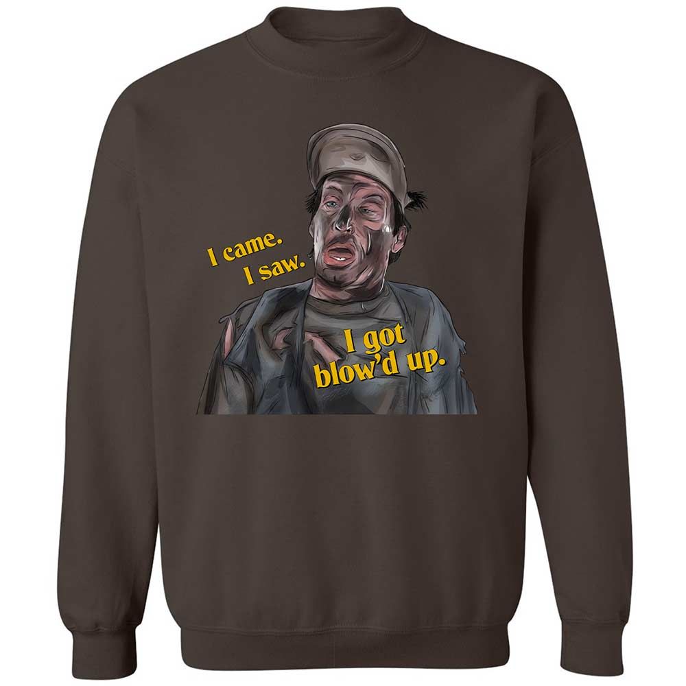 Classic Unisex Sweatshirt - EVHR6YS2 - Dark Chocolate - 16
