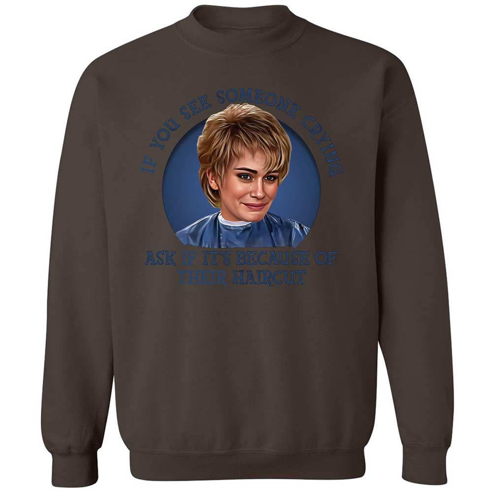 Classic Unisex Sweatshirt - 8HGZCJZN - Dark Chocolate - 16