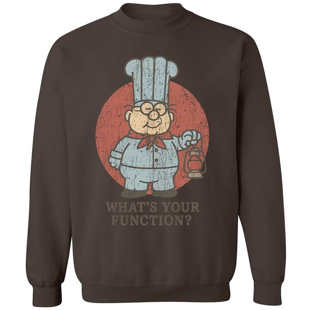 Classic Unisex Sweatshirt - C2E8UG1P - Dark Chocolate - 16