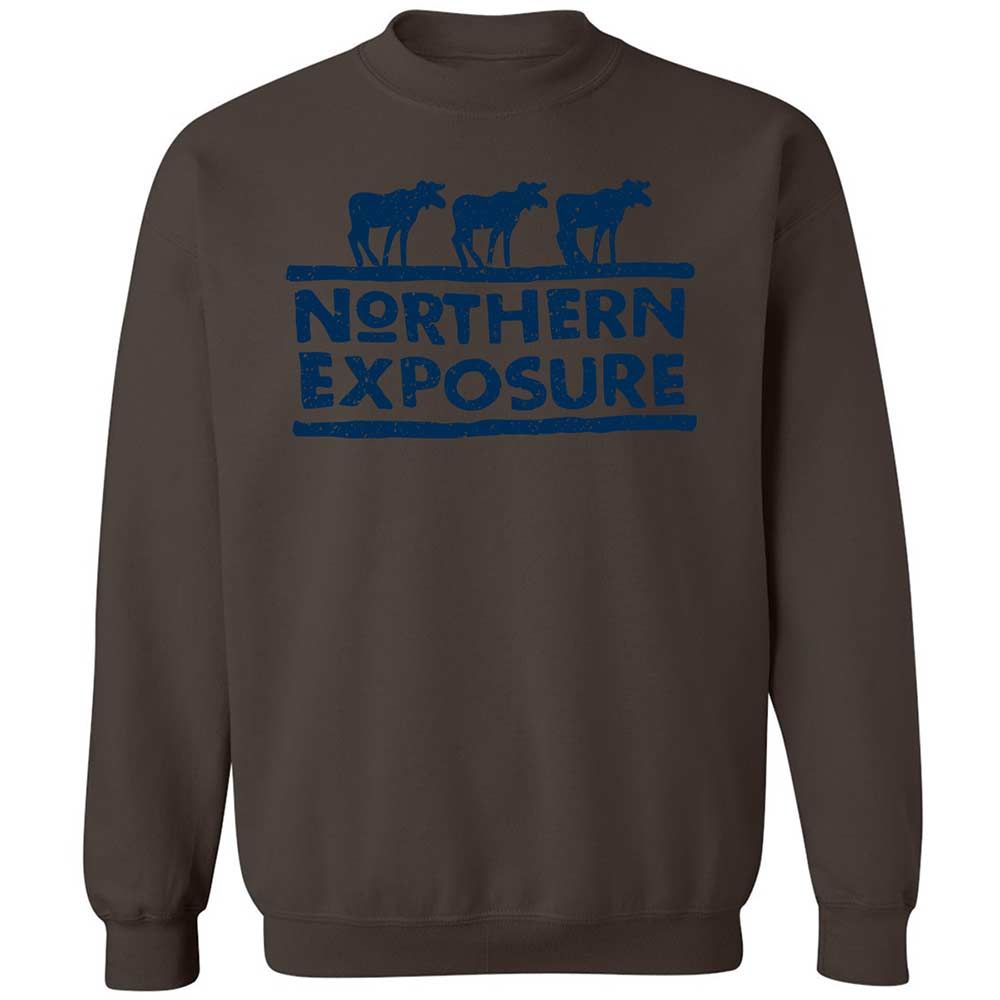 Classic Unisex Sweatshirt - M7QCWTPW - Dark Chocolate - 16