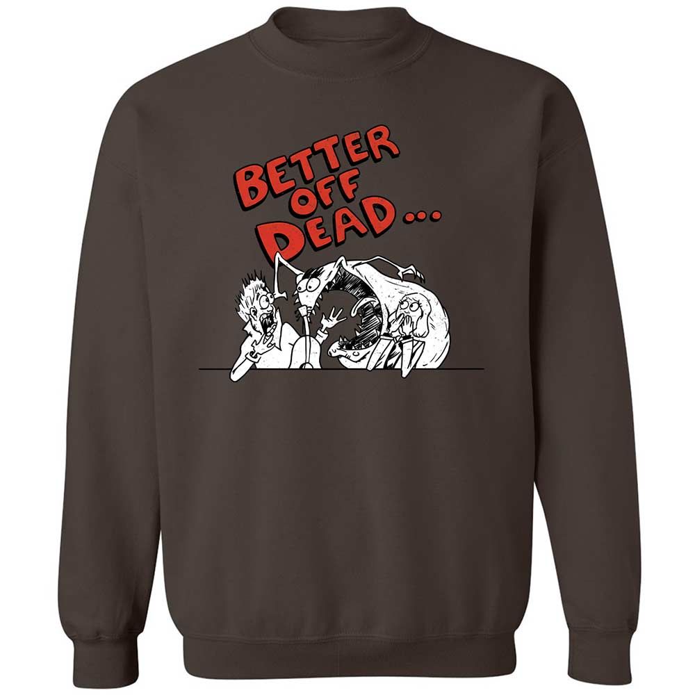 Classic Unisex Sweatshirt - Y3X9LL7D - Dark Chocolate - 16