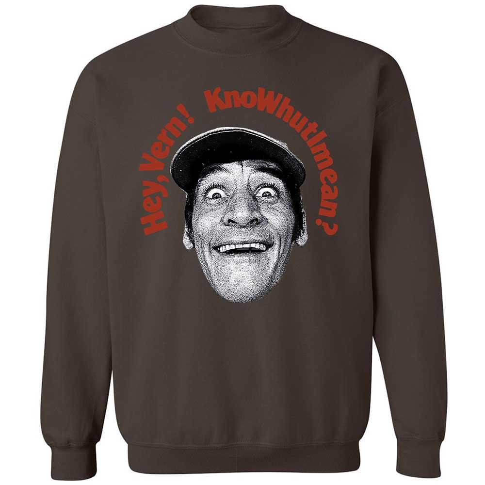 Classic Unisex Sweatshirt - Q3FYQNJ9 - Dark Chocolate - 16