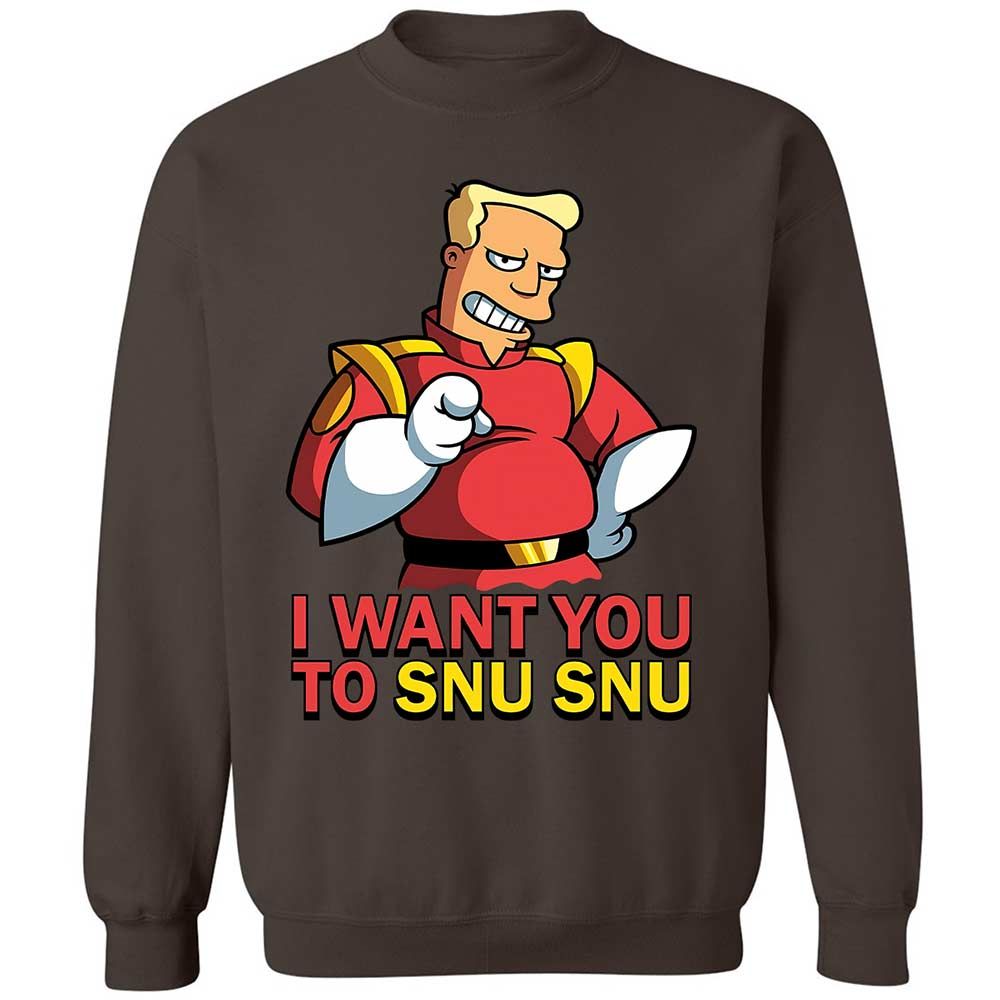 Classic Unisex Sweatshirt - 67Q44EJR - Dark Chocolate - 16