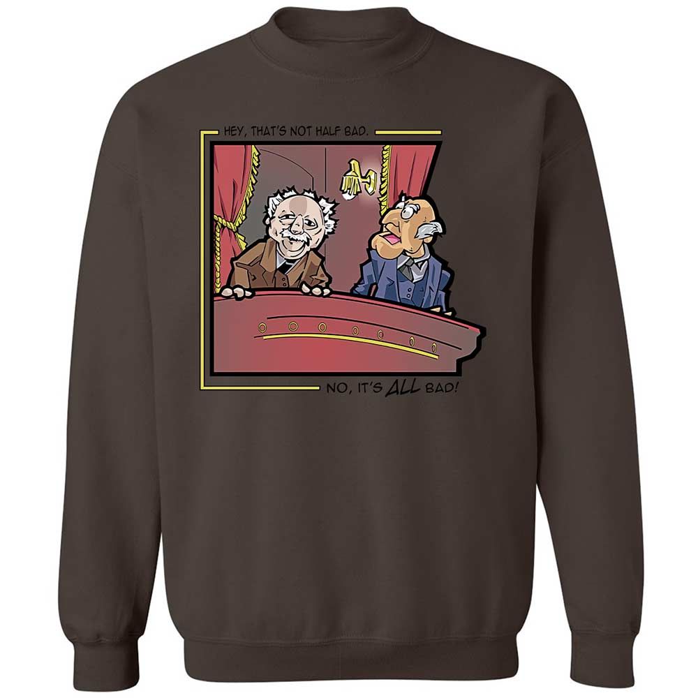 Classic Unisex Sweatshirt - C1VF99CZ - Dark Chocolate - 16