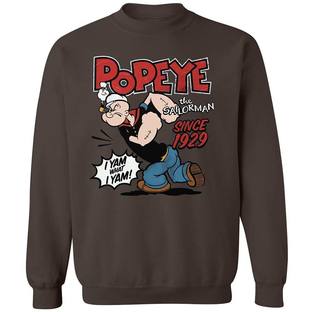Classic Unisex Sweatshirt - 6GNB8KS1 - Dark Chocolate - 16