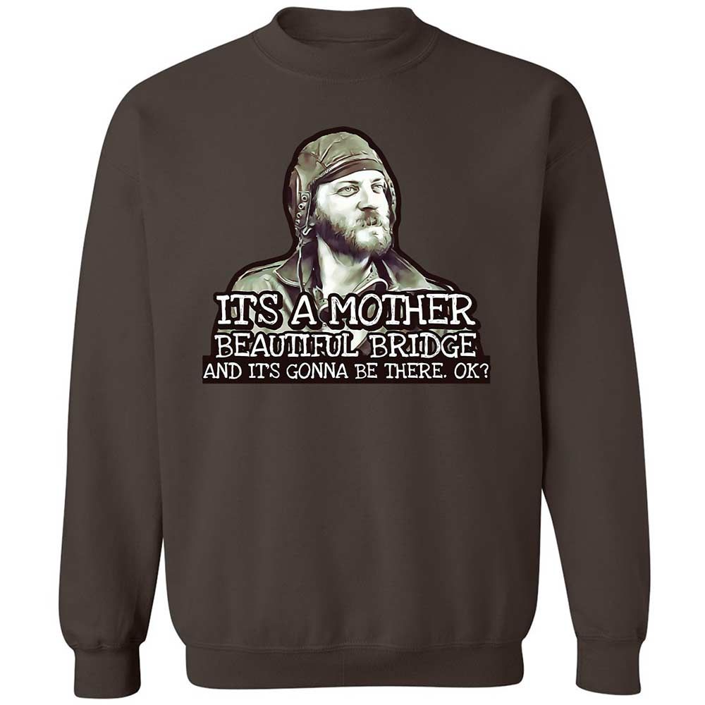 Classic Unisex Sweatshirt - HN71R8B5 - Dark Chocolate - 16