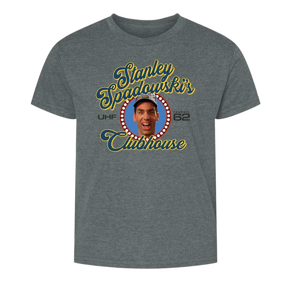 Kids T-Shirt - QVFVJSHR - Dark Heather - 16