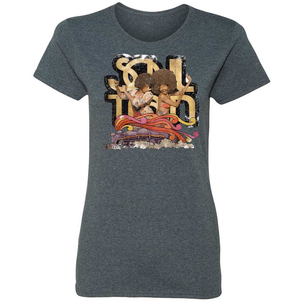 Retro Soul Train Dance Vibes - Dark Heather - 16