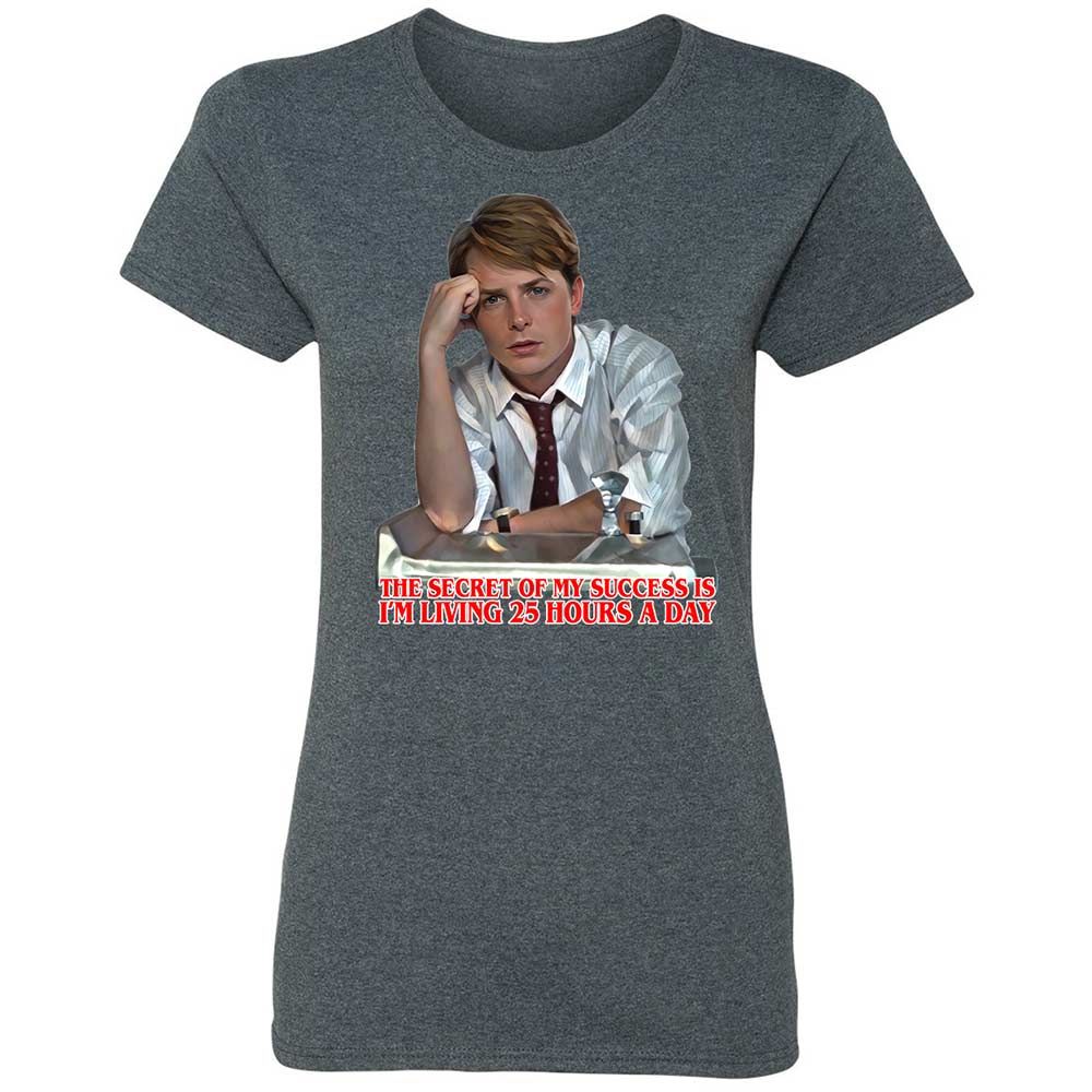 Women's T-Shirt - GHU8TVKP - Dark Heather - 16