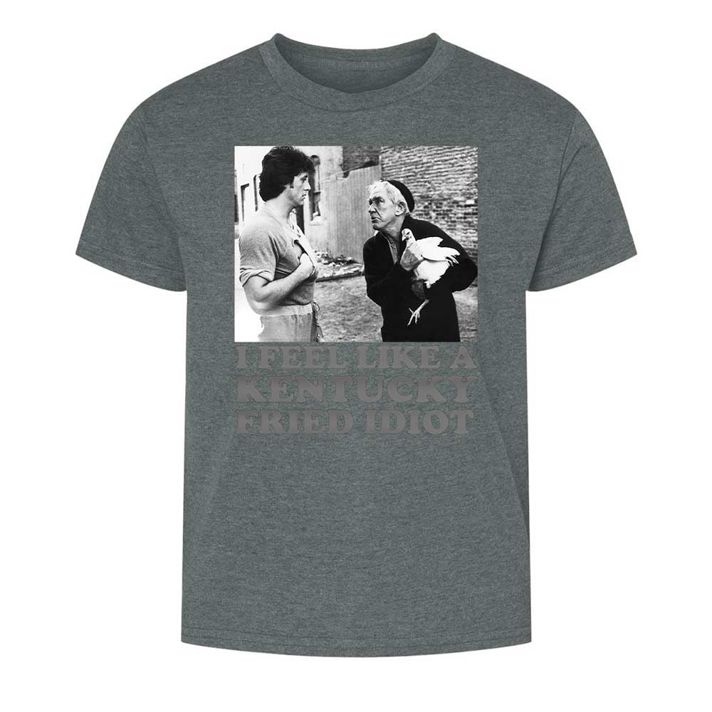 Kids T-Shirt - WZMQFFDM - Dark Heather - 16