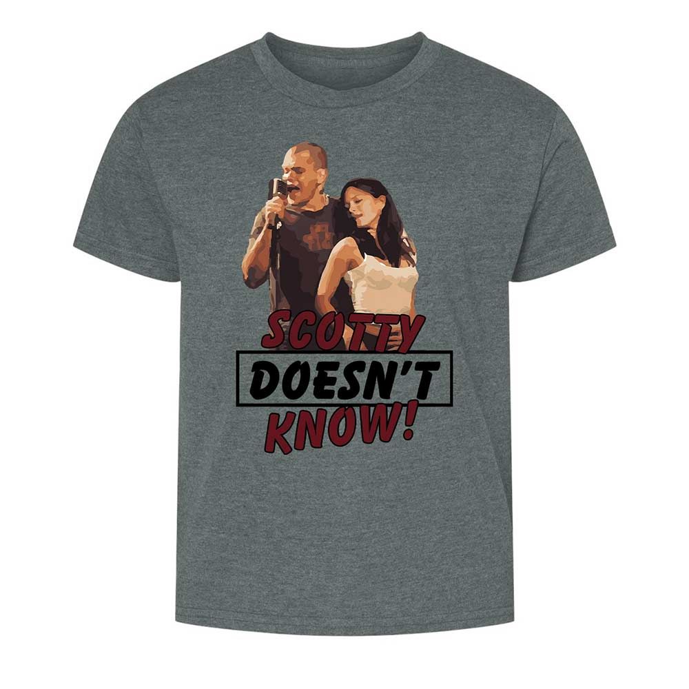 He Doesn't Know - Dark Heather - 16