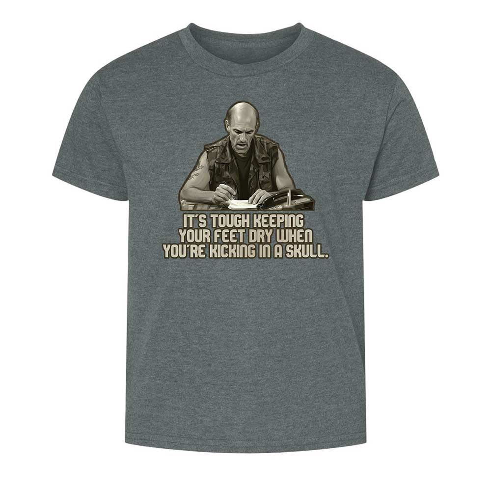 Kids T-Shirt - 1BNZGPQT - Dark Heather - 16