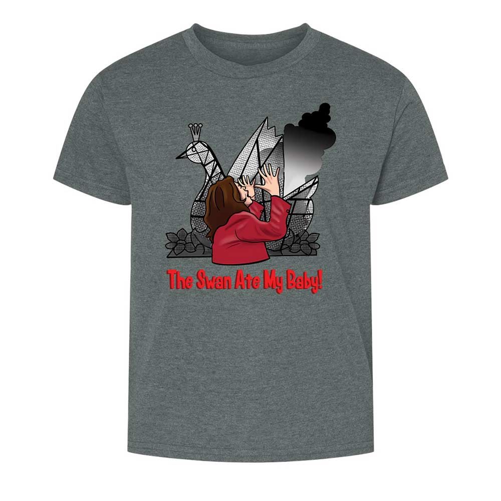 The Swan Ate My Baby - Dark Heather - 16