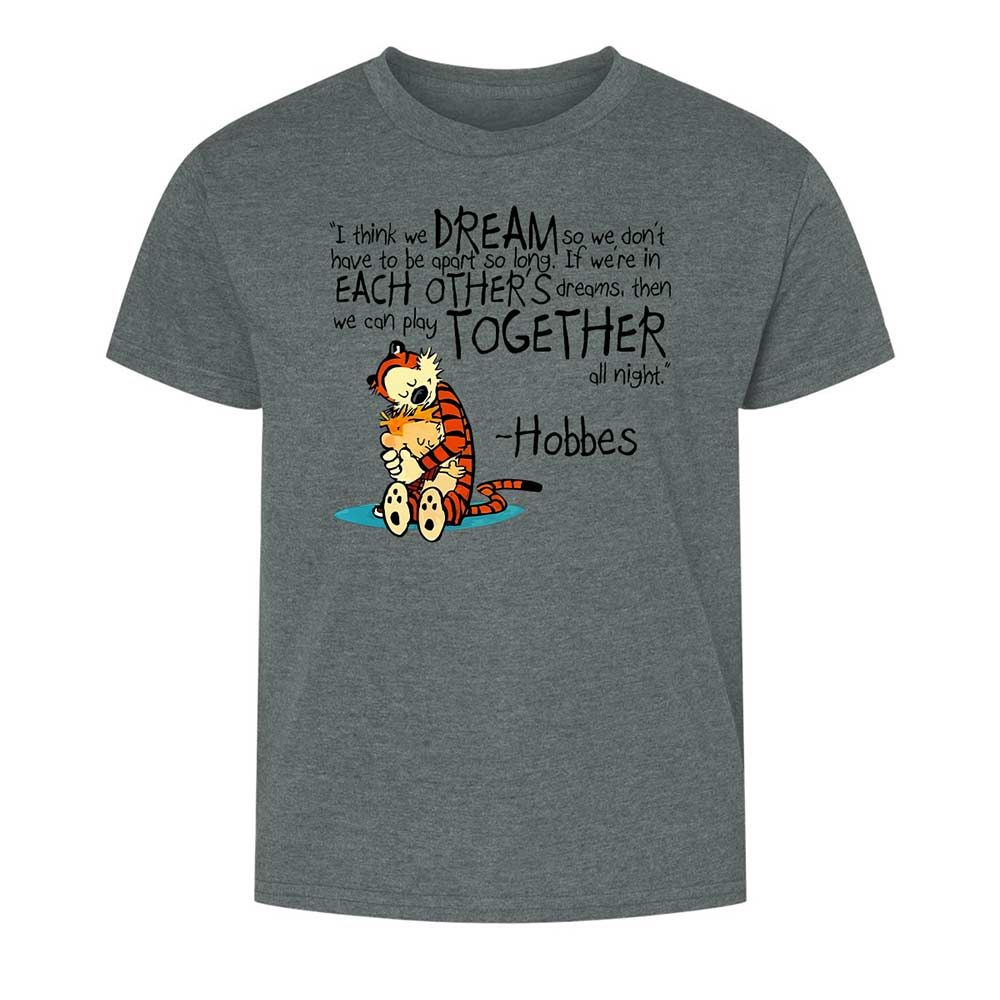 Calvin Hobbes Dreams - Dark Heather - 16