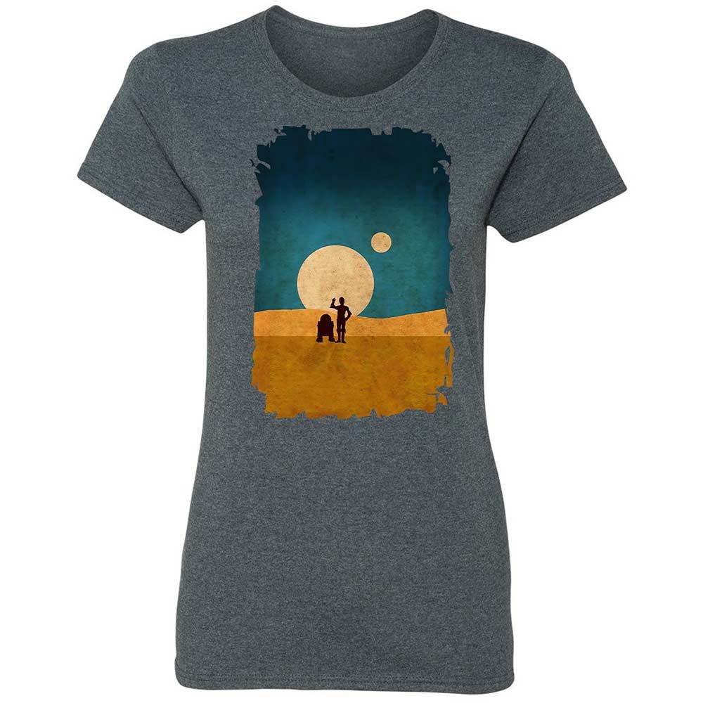 Droids In The Dunes - Dark Heather - 16